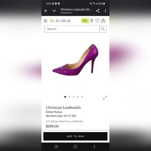 Christian Louboutin Apostrophy 37.5